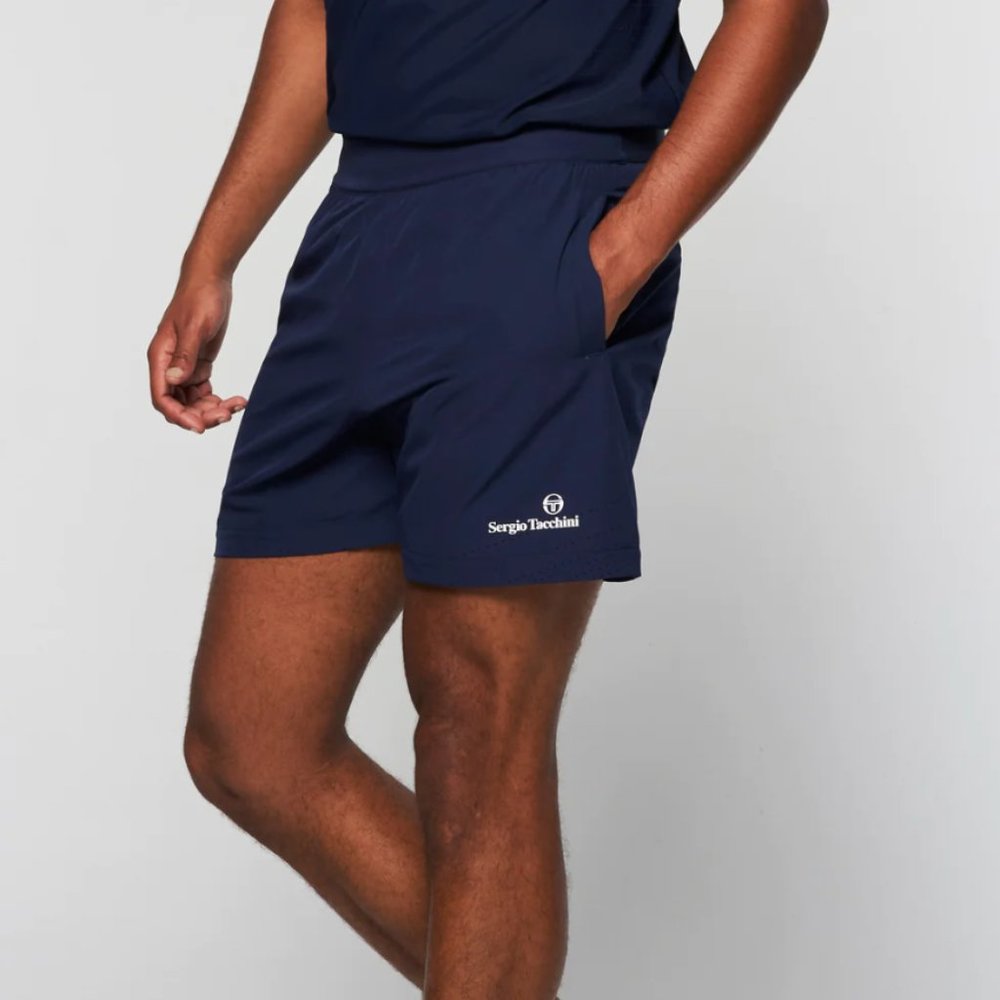 Sergio Tacchini FORO SHORT- MARITIME BLUE - Picture 2 of 6